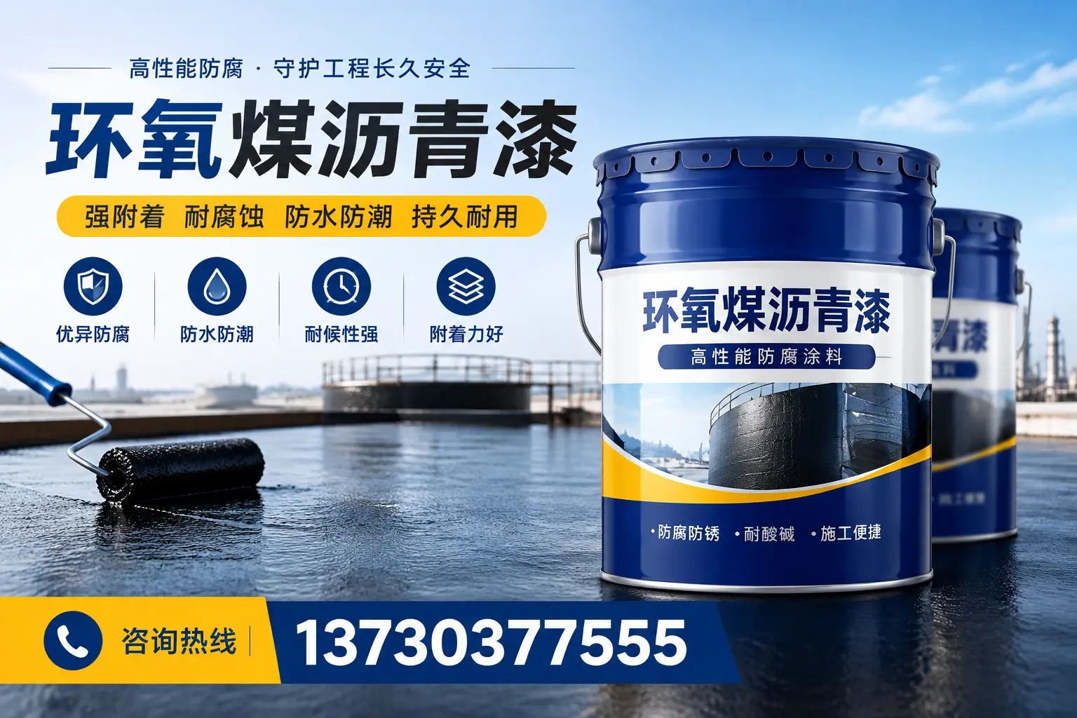 如何判断环氧煤沥青漆的质量?河池消费者指南